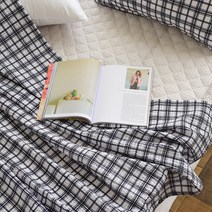 누비지오 면리플 올리브 홑이불, 체크