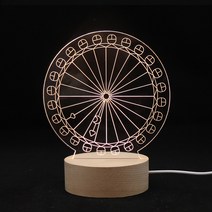 아트조이 LED 아크릴 원형 무드등, 대관람차