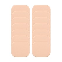 다크니스 사각 NBR 퍼프, 혼합색상, 14개