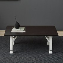조은세상 LPM 접이식 테이블W 800 x 600 x 290 mm, 블랙