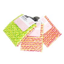 생활미소 물결 수세미 세트, 2매, 3개