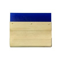 지디큐팩토리 실크스크린 스퀴지 고급형 강질 파란색 30cm, 1개
