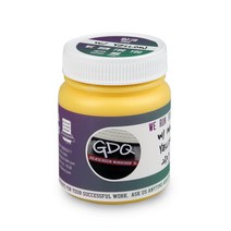 지디큐팩토리 실크스크린 날염용 수성 러버 잉크 500g, 노란색