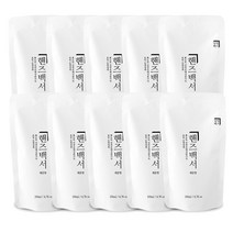 살림백서 핸드워시 레몬향 리필형, 200ml, 10개