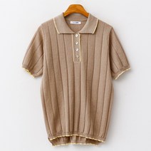 엔비룩 여성용 린넨 노르배색 니트