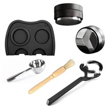 칼딘 커피 머신 청소솔 올인원 패키지 58mm SG-01, 블랙, 1세트