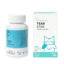멍냥이랑 티어스타 눈물 영양제 60g, 눈물영양제, 1개