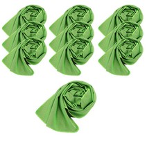 아리코 아이스 스포츠 쿨타올 스카프 10p, 그린