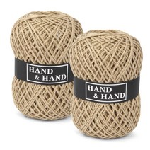 브랜드얀 마 뜨개실 2p, 03 베이지