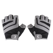 아이워너 트레이닝 글러브 베이직 헬스장갑 좌우 세트, 그레이