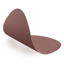 로맨틱하우스 북유럽 방수 가죽 테이블매트, 인디핑크, 410 x 315 mm