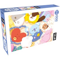 대원앤북 BT21 낮잠 직소퍼즐 DW500-122, 500피스, 혼합색상