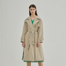 베이직하우스앤 면혼방 트렌치코트 HUCA720O