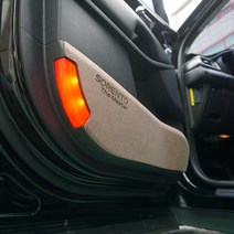 바이블오토 차량용 믹싱펠트 도어커버 브라운, 기아, 쏘렌토 MQ4 2020년 3월~, 기아