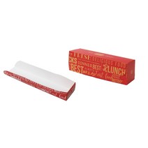 포장대장 꼬치트레이 100p + 핫도그케이스 100p, 1세트