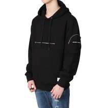 다꾸앙 남성용 루즈핏 이모션 지퍼 후드티 B03M15th1178