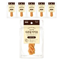 굿데이 네츄럴 터키츄 트위스트 강아지간식 35g, 칠면조, 6개