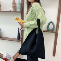 고앤비 심플 니트백 bg1024