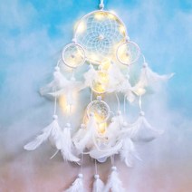 진심디자인 LED 드림캐쳐, 인디언 드림