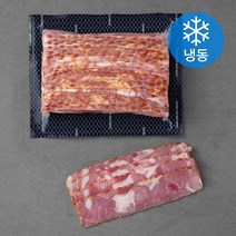 [제주베이컨] 존쿡델리미트 담백한 베이컨 (냉동), 1kg, 1개