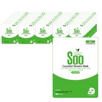 청정미인 에센스 오이 마스크팩, 1개입, 50개