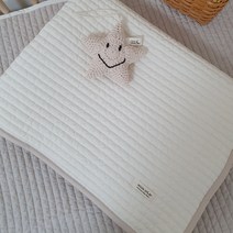 문스토리 무지 100수 누빔 데일리 유아패드, 아이보리