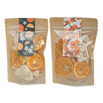 호끌락칩스 감귤쌀칩, 25g, 4개