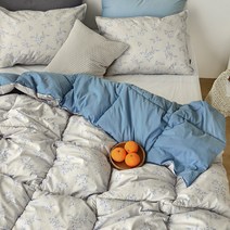 쁘리엘르 로라 차렵이불세트 충전재 2.2kg