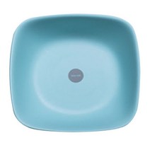 NEW 디자인 사각 세수대야 중형, 스카이블루, 1개