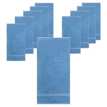 피에르가르뎅 호텔 세면타올 180g 40수 코마사, 파랑, 10개