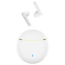 808 IX2 QC3.0 블루투스 5.0 게이밍 무선 이어폰, 화이트