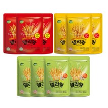 바다소리 델리황 오리지널 15g x 4p + 매운맛 20g x 3p + 버터맛 20g x 3p, 1세트
