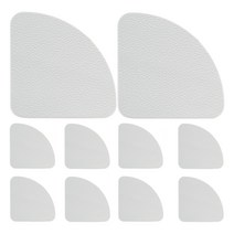 델피노 실리콘 코스터 10p, 화이트크림