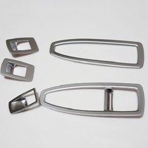 차량용 윈도우 버튼 실버 프레임 세트, BMW F30LCI