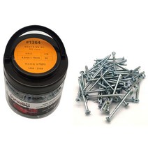 이노공구 석고보드용 양날나사 백색 4.2 x 75 mm 1364, 50개