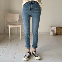 엔비룩 여성용 팬시 데님팬츠