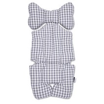 베베스미스 로얄체크 유모차 라이너 이너시트, 그레이