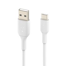 벨킨 부스트업 USB C타입 충전케이블, 1m, 화이트