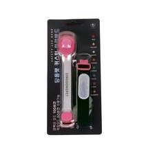 딩동펫 반려동물 커스텀 야광밴드 인식표, 핑크