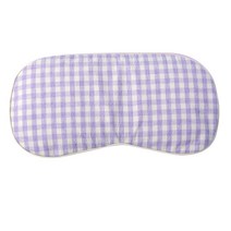 화모 유아용 클래식체크 에어메쉬 땅콩베개, 라벤더