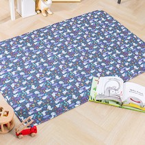 jellypop 3D 에어매쉬 아기 매트, 시크래빗