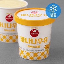 서울우유 레트로 바나나우유 아이스크림 (냉동), 474ml, 1개