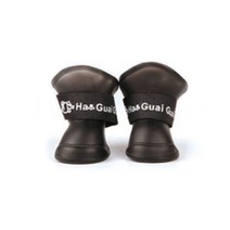 애구애구 강아지 라텍스 레이니 슈즈, 검정