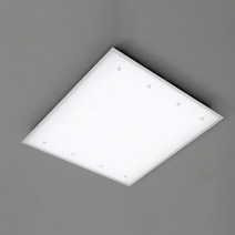 휴빛조명 LED 글라스 유백평면 거실등 주광색 100W, 화이트