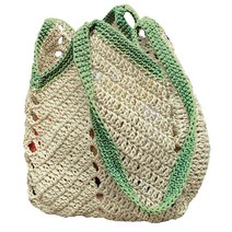 아이한코 라탄 사각 에코백 코바늘 DIY 패키지 + 동영상, 1세트, 029머스크그린