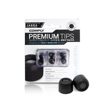 컴플라이 TRUEGRIP PRO For JABRA 이어폰 교체용 캡, 블랙