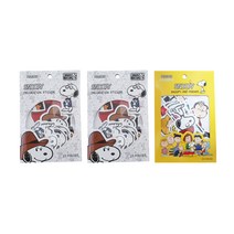 피너츠 스누피 데코 스티커 3p, C, C, B, 1세트