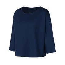 여성용 돌먼 8부 롱 슬리브 티셔츠 P1109