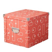 마켓에이 북유럽감성 조립식 다용도 수납함 30 x 29.5 x 27 cm, 제비, 1개