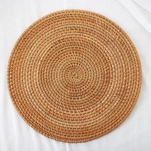 라탄 테이블 매트